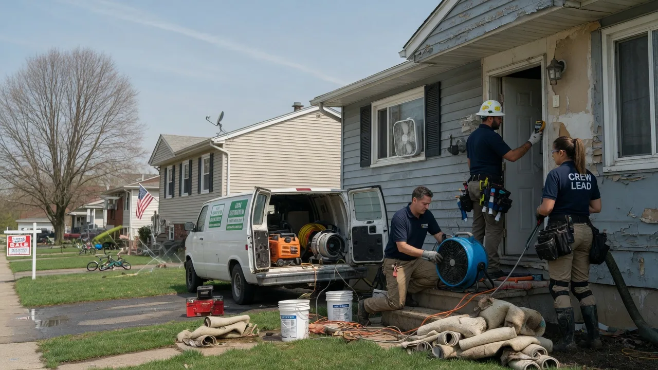 Flood Cleanup in South Orange, NJ near me